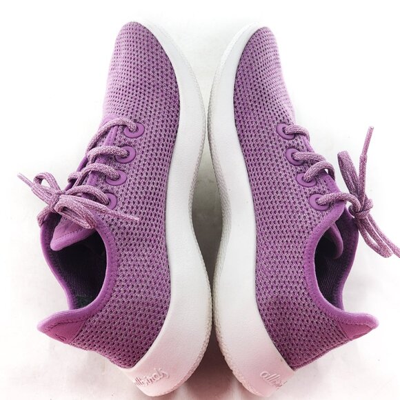 ALLBIRDS Tree Runner Sneaker Women’s Purple Lace Up Comfort Shoes - Picture 7 of 11